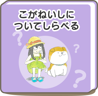 こがねいしについてしらべる